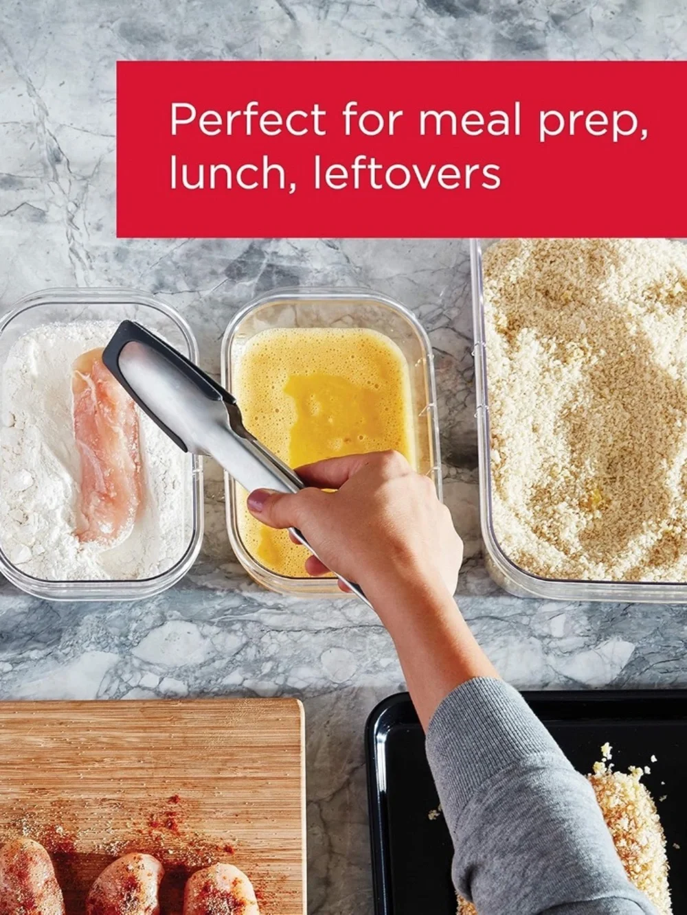 NEW Rubbermaid Brilliance BPA-Free Food Storage Containers, 24-Piece Set